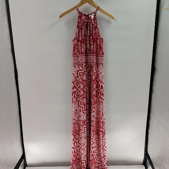 halter a line maxi dress ZAPAKA Women Sage Green Long Wedding Guest Dress A-Line Halter Print Floral Formal Dress, Sage / US16W main image 0